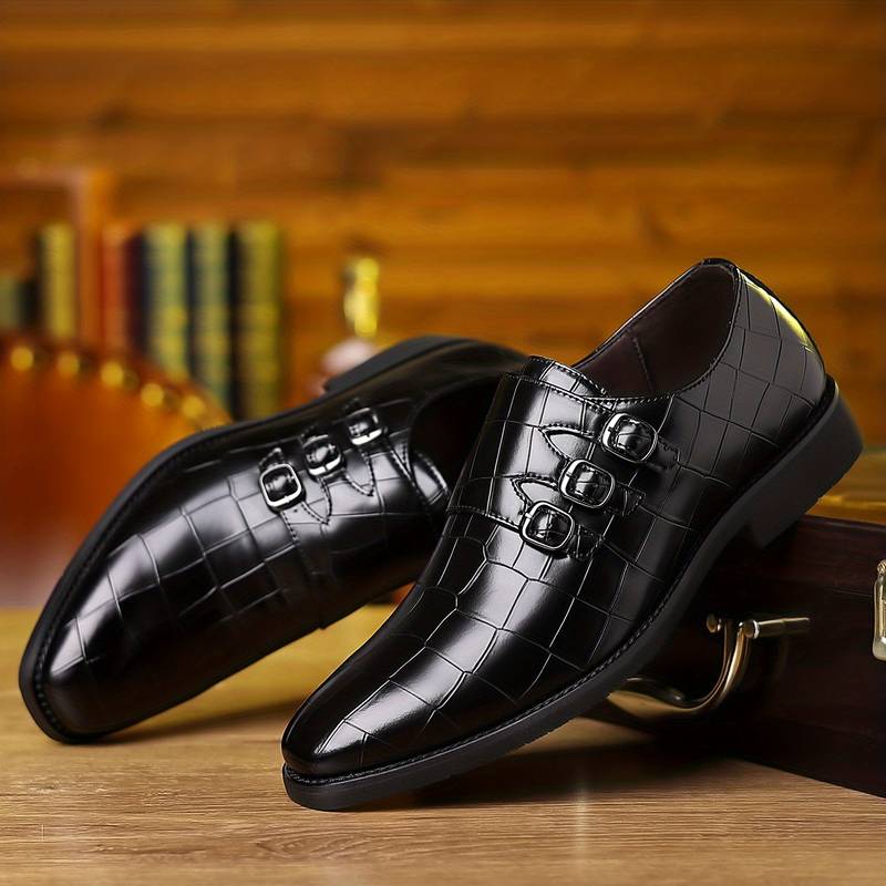 Gunnar - Men's trendy formal leather shoes