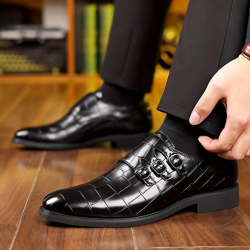 Gunnar - Men's trendy formal leather shoes