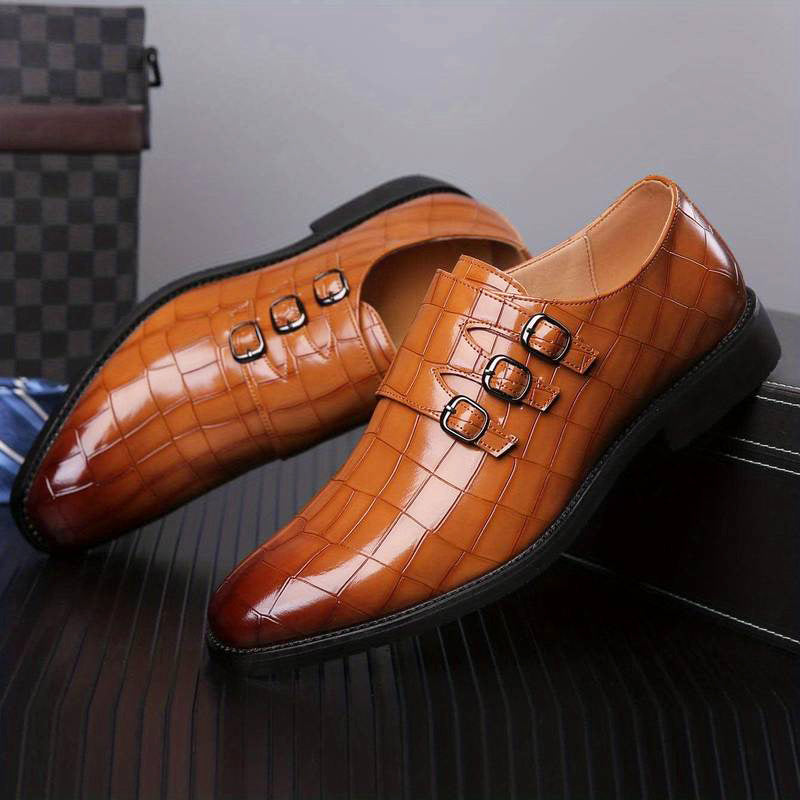 Gunnar - Men's trendy formal leather shoes