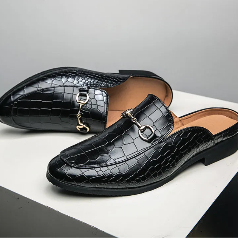 Cachi | Stylish Pointed Toe Men's Loafers - Comfortable Flat Leather Footwear