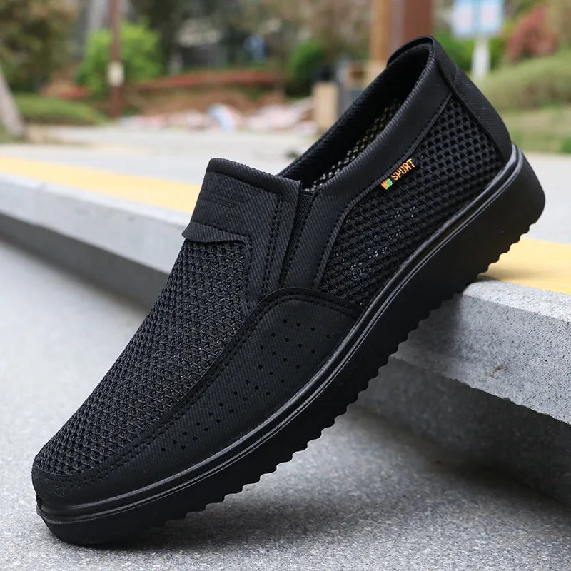 Crieff | Men's Lightweight Casual Shoes - Breathable Mesh with Non-Slip Features
