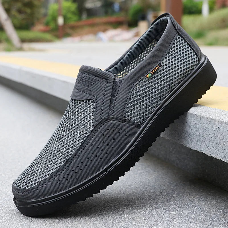Crieff | Men's Lightweight Casual Shoes - Breathable Mesh with Non-Slip Features