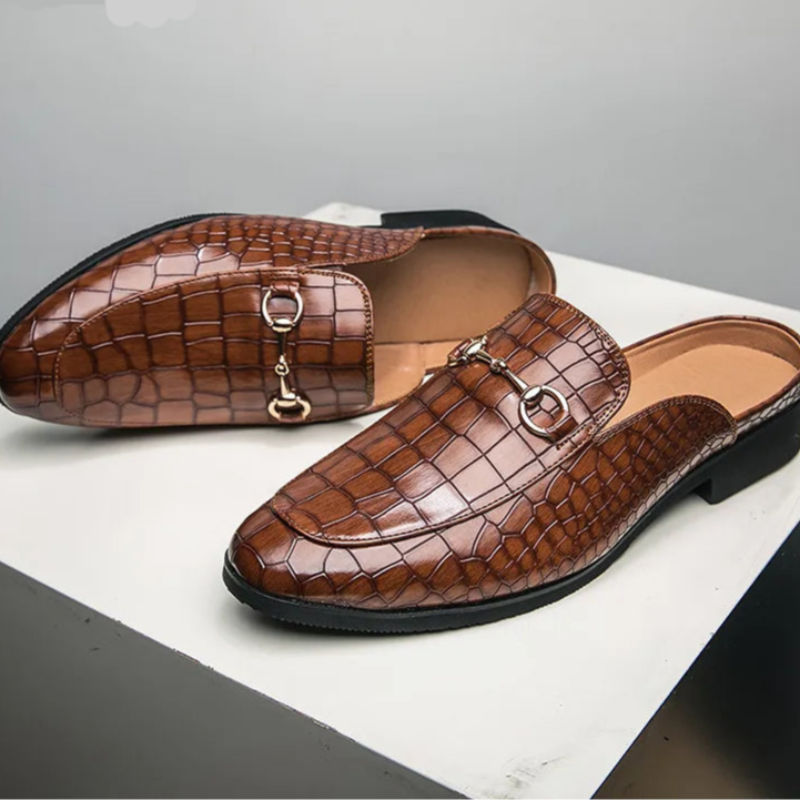 Cachi | Stylish Pointed Toe Men's Loafers - Comfortable Flat Leather Footwear
