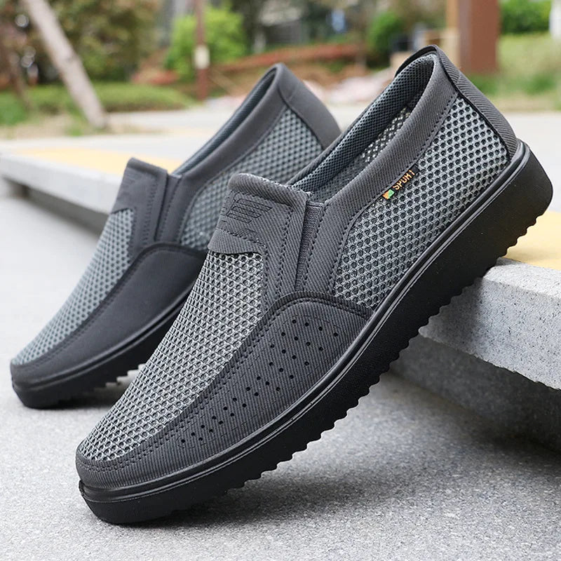 Crieff | Men's Lightweight Casual Shoes - Breathable Mesh with Non-Slip Features