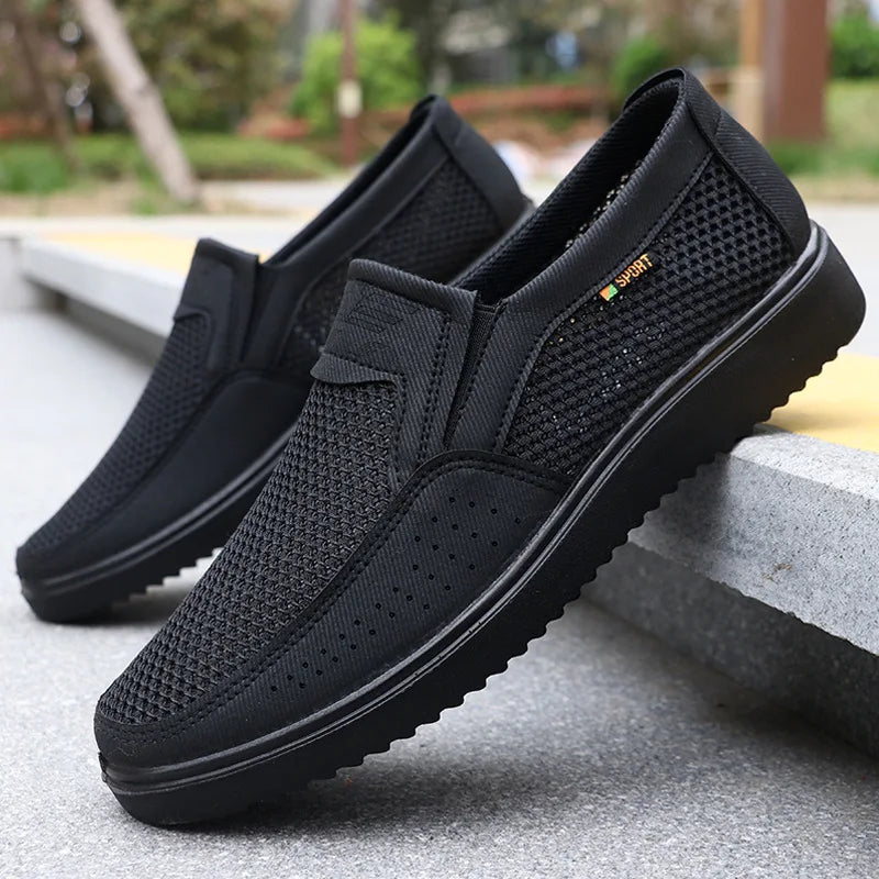 Crieff | Men's Lightweight Casual Shoes - Breathable Mesh with Non-Slip Features