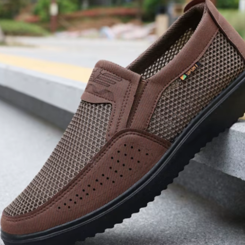 Crieff | Men's Lightweight Casual Shoes - Breathable Mesh with Non-Slip Features