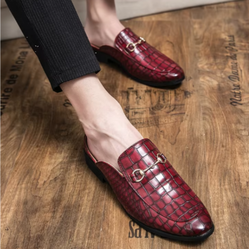 Cachi | Stylish Pointed Toe Men's Loafers - Comfortable Flat Leather Footwear