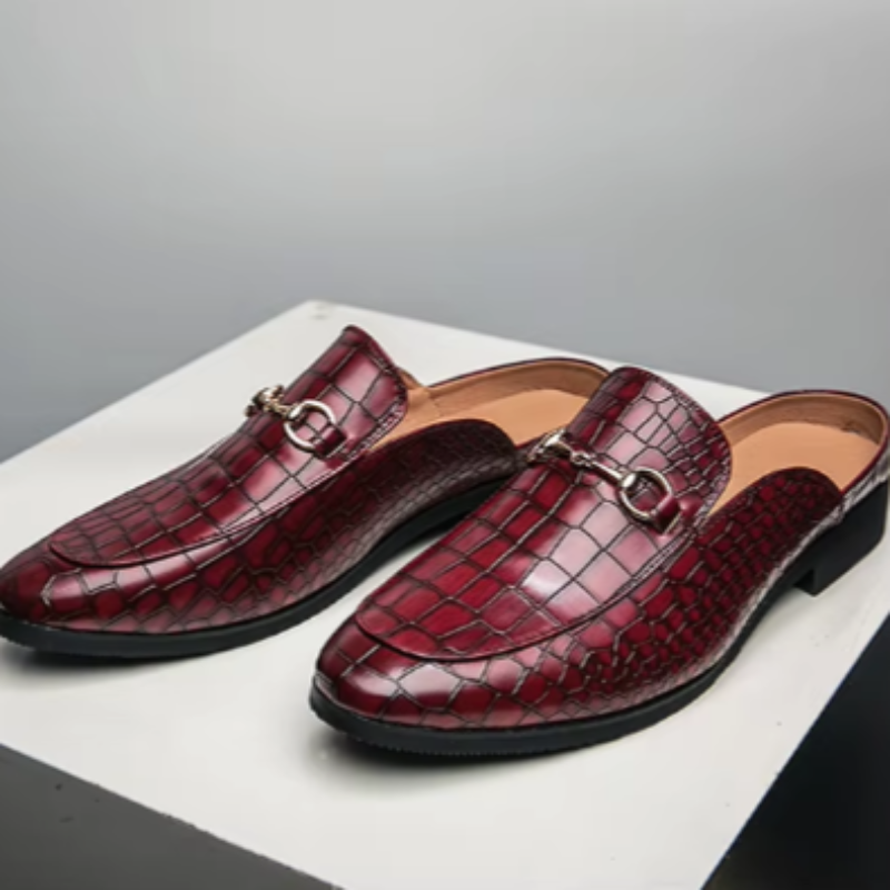 Cachi | Stylish Pointed Toe Men's Loafers - Comfortable Flat Leather Footwear