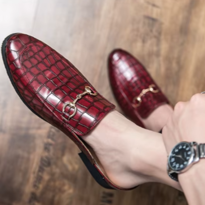 Cachi | Stylish Pointed Toe Men's Loafers - Comfortable Flat Leather Footwear