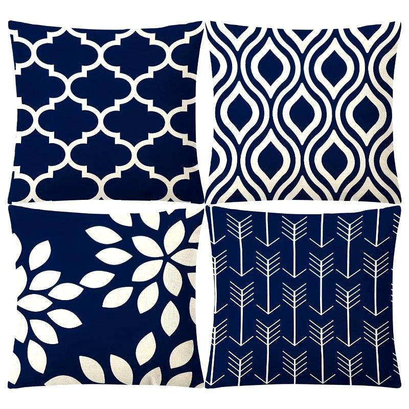 4PCS Modern Decorative Throw Pillow Covers - Maxavendi