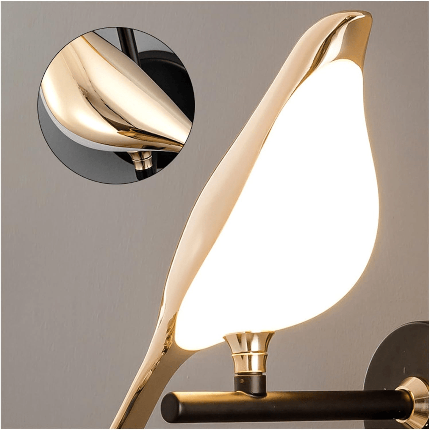 Contemporary Bird LED Wall Light - Maxavendi