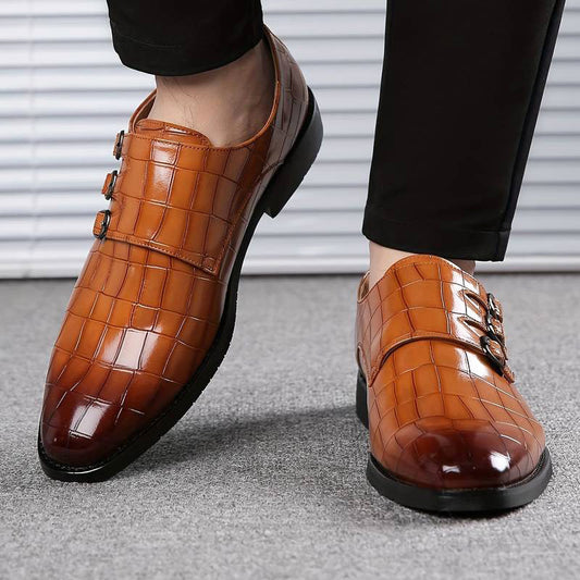 Gunnar - Men's trendy formal leather shoes