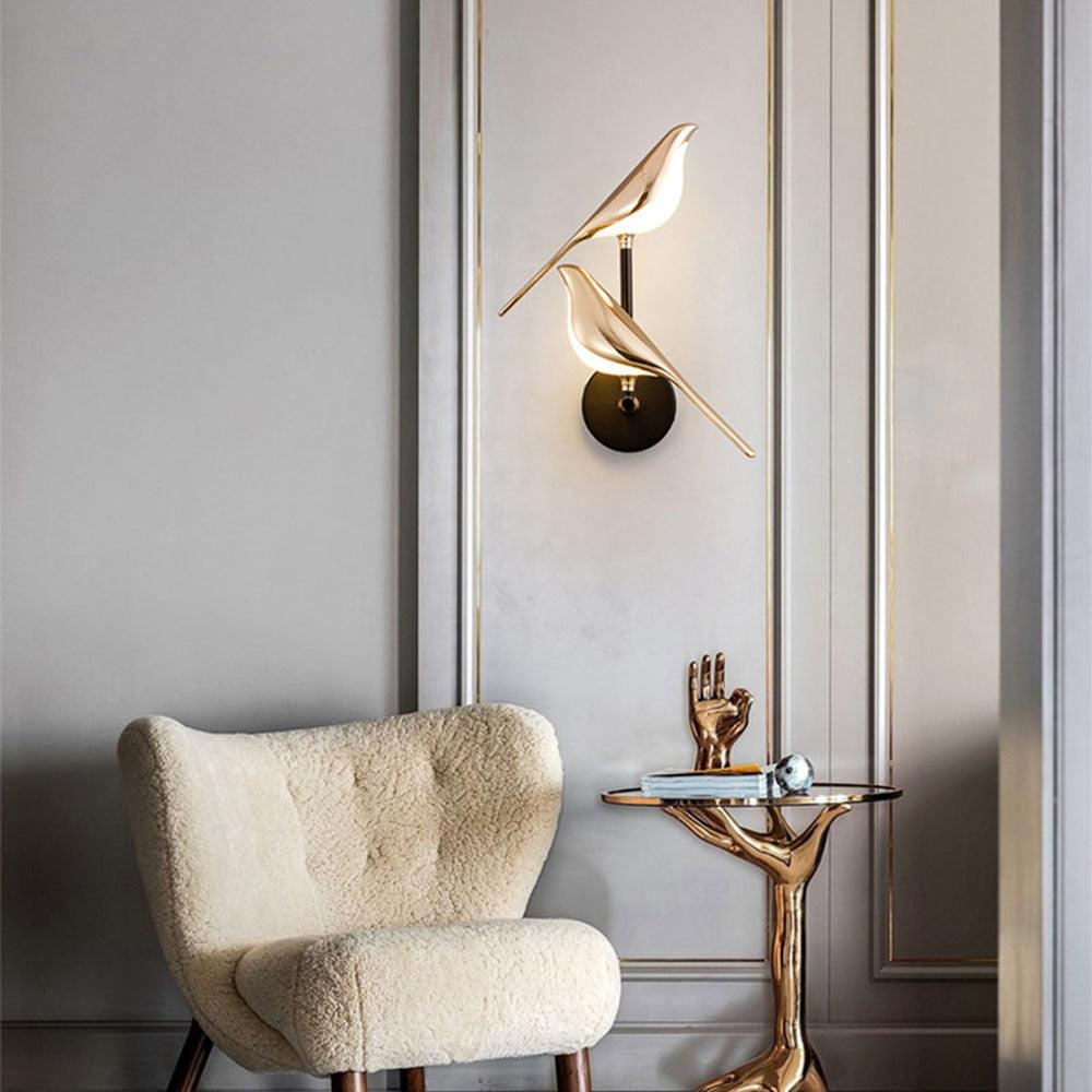 Contemporary Bird LED Wall Light - Maxavendi