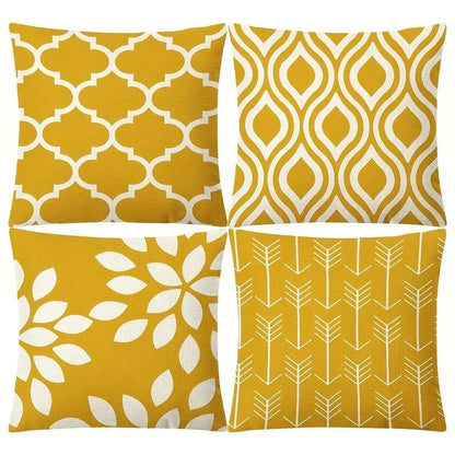 4PCS Modern Decorative Throw Pillow Covers - Maxavendi