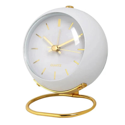 Charming Nordic Minimalist Desk Clock - Silent Luminous Alarm Clock - Maxavendi