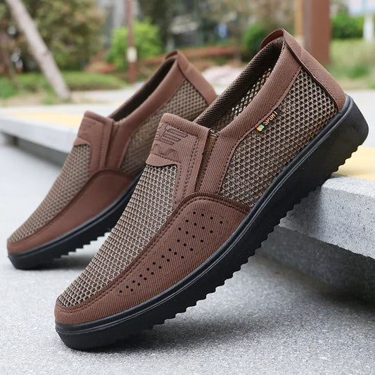 Crieff | Men's Lightweight Casual Shoes - Breathable Mesh with Non-Slip Features