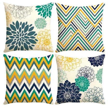 4PCS Modern Decorative Throw Pillow Covers - Maxavendi