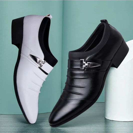 Bozeman | Timeless Men's Slip-On Dress Shoes in PU Leather