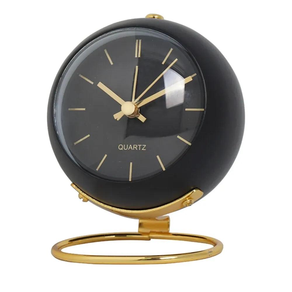 Charming Nordic Minimalist Desk Clock - Silent Luminous Alarm Clock - Maxavendi