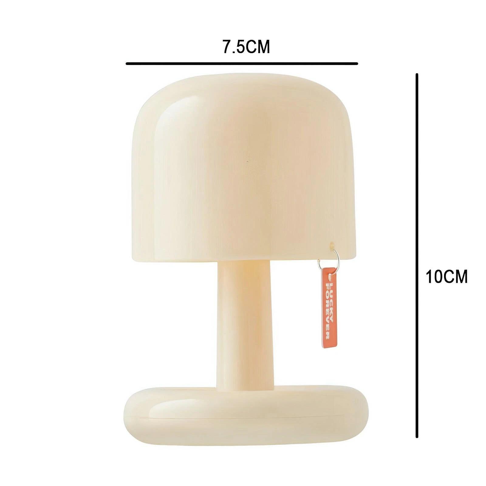 Charming Mushroom-Style USB Rechargeable Sunset Night Lamp - Maxavendi