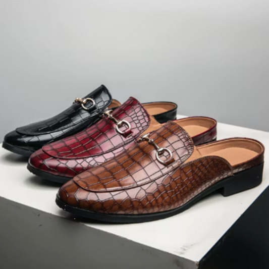 Cachi | Stylish Pointed Toe Men's Loafers - Comfortable Flat Leather Footwear